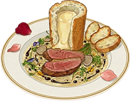 Nouvelle Révolution 〜小麦とチーズの凱旋、エディブルフラワーを添えて〜