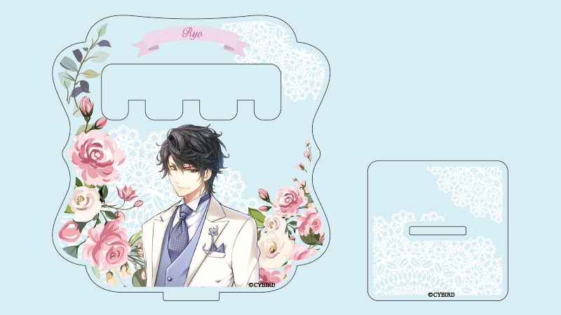 ジュエリーアクリルスタンドのサンプル画像です